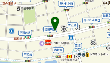 日本通信販売株式会社 コールセンターの地図画像
