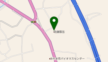 佐藤製缶株式会社 九州営業物流センターの地図画像