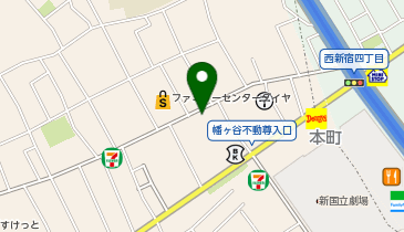 株式会社アルファトラスト 初台支店の地図画像