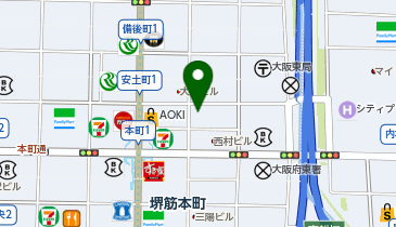 株式会社エフ・エム 関西営業所の地図画像