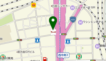 エステルエキュボ株式会社 大阪支店の地図画像