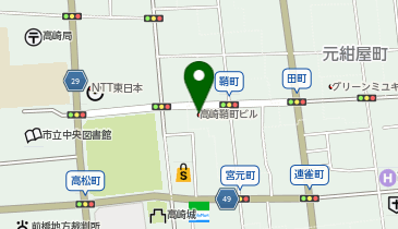 株式会社レンタス 高崎コールセンターの地図画像