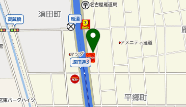 三谷商事株式会社 中部支店の地図画像
