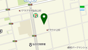 株式会社デジタルジャケット 東北支社の地図画像