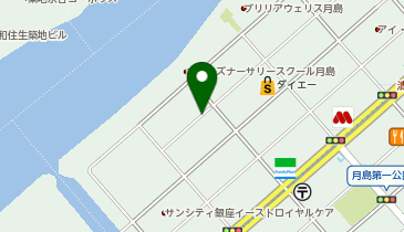 エムグロウス株式会社 月島事務所の地図画像