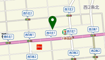 北海道河川開発株式会社 帯広営業所の地図画像