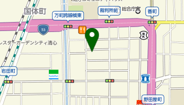 株式会社ネクサス 岡山の地図画像