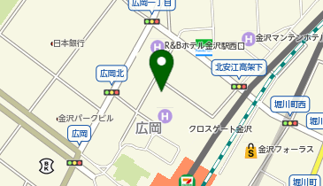 株式会社双星設計 北陸事務所の地図画像