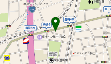川瀬容器株式会社 北梅田営業所の地図画像