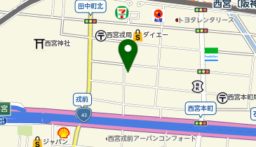 株式会社渡辺農園 西宮店の地図画像