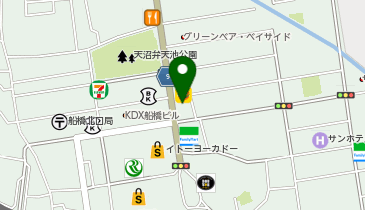LA情報システム株式会社 船橋事業所の地図画像