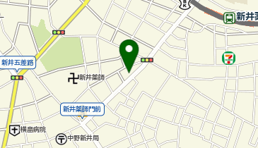 株式会社シティープランニング 新井薬師店の地図画像