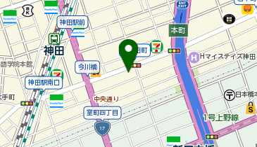 株式会社高知システムズ 神田オフィスの地図画像