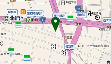 株式会社マインドクオリア 大阪支店の地図画像