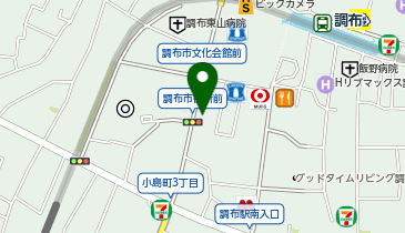 株式会社クリエ 調布営業所の地図画像
