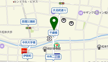 八十二スタッフサービス株式会社 松本営業所の地図画像