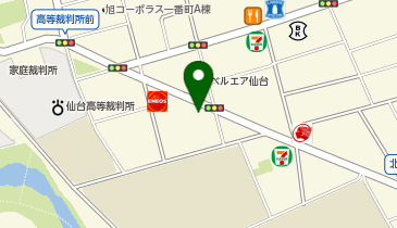 株式会社トランク 仙台の地図画像