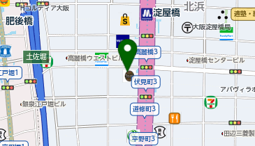 株式会社テラスカイ 大阪支店の地図画像