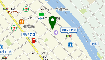 株式会社ロッカーズ 福岡支社の地図画像
