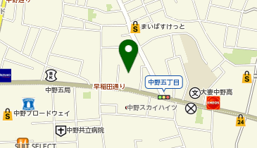 ウエスターン大阪株式会社 東京支店の地図画像