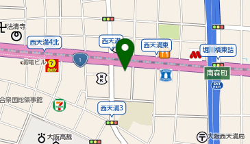 株式会社リバース 大阪営業所の地図画像