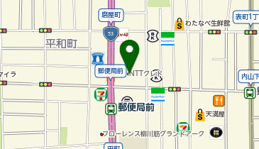 株式会社イナウト クレド岡山制作室の地図画像
