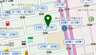 株式会社リアルグロウ 札幌支社の地図画像