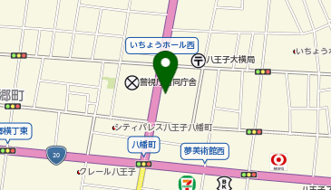 株式会社キーステージ21 八王子ソーシャルアクションビューローの地図画像