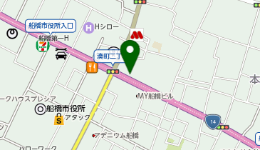 株式会社アクセラゲート 船橋支社の地図画像