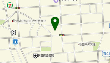 秋林工業株式会社 秋田支店の地図画像