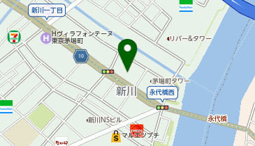 リプリ株式会社 東京オフィスの地図画像