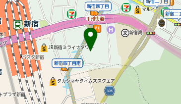 株式会社エールシステムサポート 新宿支社の地図画像