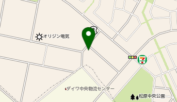 桑原工業株式会社 工場・営業所の地図画像