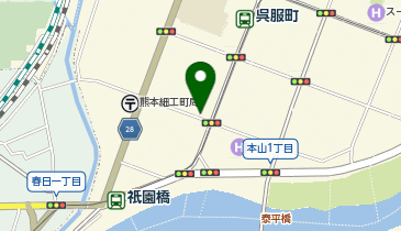 株式会社ラディックス 熊本支社の地図画像