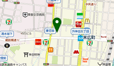 株式会社サフィックス 秋葉原オフィスの地図画像