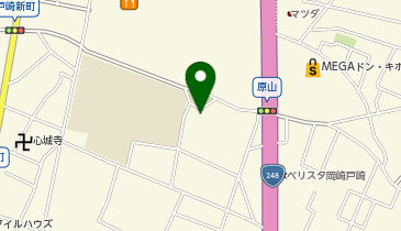 有限会社アーキテクト・スタイル 岡崎アトリエの地図画像