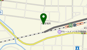 株式会社ばんよう 泉営業所の地図画像