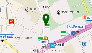 株式会社ブラウニー TOKYOの地図画像