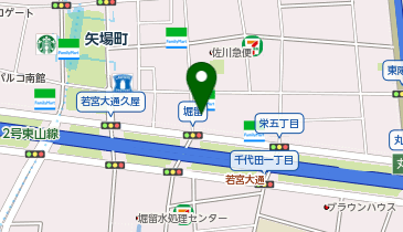 エースポイントシステムズ株式会社 名古屋オフィスの地図画像