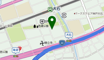 海山川里株式会社 神戸研究室の地図画像