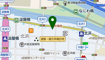米国貿易株式会社 大阪支店の地図画像