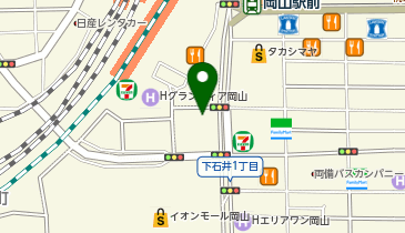 株式会社アクオ西日本 岡山支店の地図画像