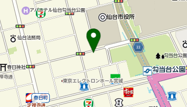東急建設株式会社 東北支店の地図画像