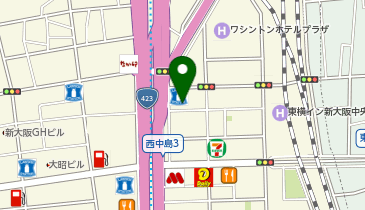 株式会社東京衡機 大阪支店の地図画像