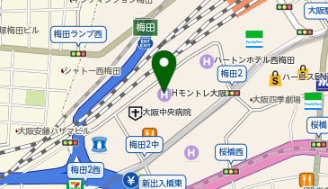 Remy Cointreau Japan株式会社 大阪支社の地図画像