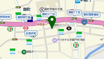 株式会社ゲイターズ 東京事務所の地図画像