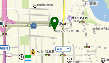株式会社JUNAプロモーション 岡山支店の地図画像