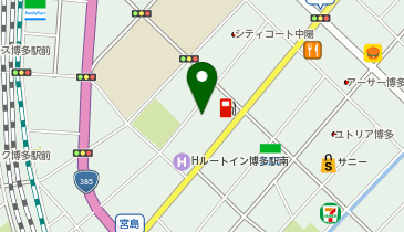 株式会社イズム 九州事業所の地図画像