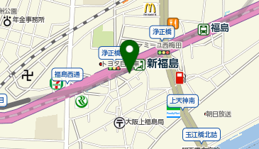 株式会社bサーチ 大阪オフィスの地図画像