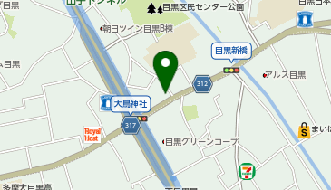株式会社プラス・ワン 目黒サテライトの地図画像